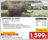 Aktuelles RUNDREISE SRI LANKA Angebot bei Netto Marken-Discount in Wuppertal ab 1.599,00 €