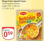 Guten Appetit Suppe Angebote von Maggi bei GLOBUS Erftstadt für 0,59 €