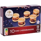 Carrefour Market Arthès - Promo Mini-cheeseburgers surgelés Promo Mini-cheeseburgers surgelés à 6,35 € dans le catalogue Carrefour Market à Arthès