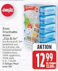 Frischhalte-dosen „Clip & Go“ von Emsa für 12,99 € bei E center im Angebot Frischhalte-dosen „Clip & Go“ von Emsa im aktuellen E center Prospekt