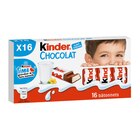 KINDER CHOCOLAT - Carrefour à Gonesse KINDER CHOCOLAT en promo chez Carrefour Gonesse à 3,15 €