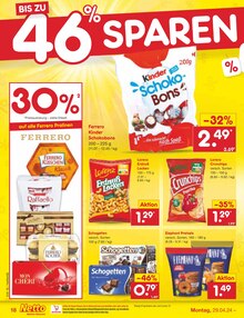 Süßigkeiten im Netto Marken-Discount Prospekt "Aktuelle Angebote" mit 50 Seiten (Kiel)