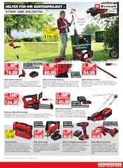 Aktueller Herbrügger Prospekt mit Rasenmäher, "BAUMARKT BAUSTOFFE BERATUNG", Seite 9