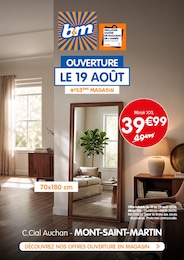 Catalogue Meubles & Décoration de B&M à Lexy Prospectus B&M à Lexy, "OUVERTURE LE 19 AOÛT", 1 page, 19/08/2026 - 29/08/2026