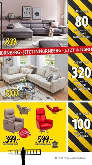 Fernsehsessel im Polstermöbel Fischer Prospekt "RÄUMUNGSVERKAUF" mit 13 Seiten (Fürth)