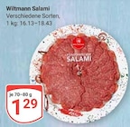 Salami von Wiltmann für 1,29 € bei GLOBUS im Angebot Salami von Wiltmann im aktuellen GLOBUS Prospekt