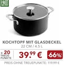 Kochtopf mit Glasdeckel im Angebot bei EDEKA in Ravensburg Kochtopf mit Glasdeckel Angebote von KitchenAid bei EDEKA Ravensburg für 39,99 €