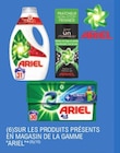 Promo 34% avec la carte ticket e. Leclerc Sur les produits présents en magasin de la gamme "Ariel" à  dans le catalogue E.Leclerc à Arçonnay