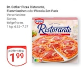 Pizza Ristorante im Angebot bei GLOBUS in Völklingen Pizza Ristorante Angebote von Dr. Oetker bei GLOBUS Völklingen für 1,99 €