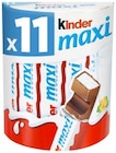 Kinder maxi en promo chez Lidl Kinder maxi dans le catalogue Lidl