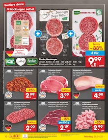 Hackfleisch im Netto Marken-Discount Prospekt "Aktuelle Angebote" mit 44 Seiten (Ulm)