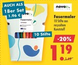 Fasermaler im Angebot bei Mäc-Geiz in Leipzig Fasermaler Angebote von novo creative bei Mäc-Geiz Leipzig für 1,19 €