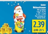 Weihnachtsmann Angebote von Kinder bei diska Limbach-Oberfrohna für 2,39 €