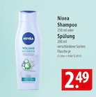 Nivea Shampoo oder Spülung Angebote bei famila Nordost Flensburg für 2,49 €