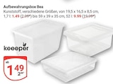 Aufbewahrungsbox Bea im Angebot bei GLOBUS in Rodgau Aufbewahrungsbox Bea Angebote bei GLOBUS Rodgau für 1,49 €
