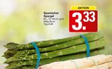 Spanischer Spargel im Angebot bei WEZ in Bad Oeynhausen Spanischer Spargel Angebote bei WEZ Bad Oeynhausen für 3,33 €