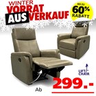 Nixon Sessel Angebote von Seats and Sofas bei Seats and Sofas Hanau für 299,00 €