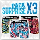 Lot de 3 Boxers Homme - FRECUN en promo chez Super U Bourges à 9,90 €