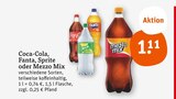 Softdrinks Angebote von Coca-Cola, Fanta, Sprite oder Mezzo Mix bei tegut Aschaffenburg für 1,11 €