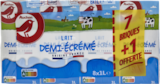 LAIT DEMI-ÉCRÉMÉ AUCHAN - AUCHAN en promo chez Auchan Hypermarché Toulouse à 7,19 €