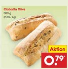 Aktuelle Oliven Angebote bei Netto Marken-Discount in Osnabrück Aktuelles Ciabatta Olive Angebot bei Netto Marken-Discount in Osnabrück ab 0,79 €