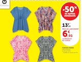 Tunique Femme - Super U à Strasbourg Tunique Femme en promo chez Super U Strasbourg à 6,95 €