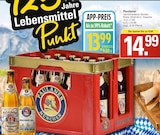 WEZ - Paulaner Angebot im Prospekt Paulaner bei WEZ im Prospekt "" für 13,99 €