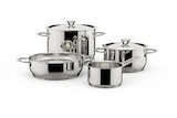 Batterie de cuisine Lagostina DELIZIOSA SET 6 PIECES INOX - Lagostina dans le catalogue Darty