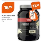 Pure Weight Gainer Vanille von POWER SYSTEM im aktuellen Müller Prospekt