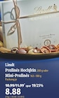 Lindt Pralinés Hochfein oder Mini-Pralinés Angebote bei famila Nordost Norderstedt für 8,88 €