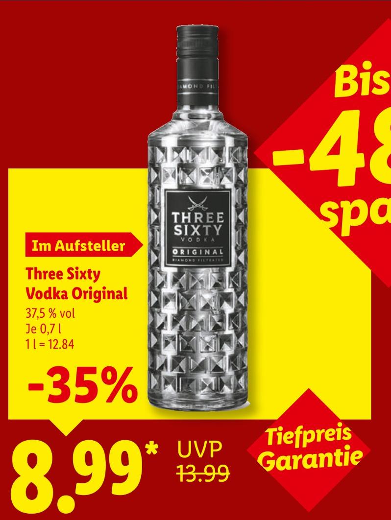 Three Sixty Vodka Original