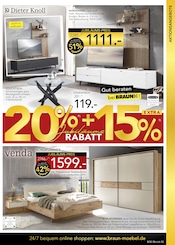 Wohnwand im BRAUN Möbel-Center Prospekt in Kirchheim Aktueller BRAUN Möbel-Center Prospekt mit Wohnwand, "Im August wird gefeiert!", Seite 3