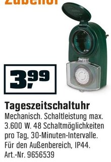 Tageszeitschaltuhr bei OBI in Darmstadt Tageszeitschaltuhr im Angebot bei OBI Darmstadt für 3,99 €