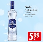 Aktuelles Wodka Gorbatschow Angebot bei famila Nordost in Lübeck ab 5,99 €