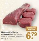 Neuseeländische Rinderfilets am Stück bei EDEKA im Bühlertal Prospekt für 6,79 €
