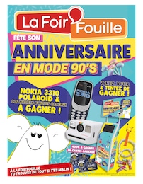 Prospectus La Foir’Fouille à Libourne, "La Foir'Fouille fête son anniversaire en mode 90's", 24 pages, 26/08/2024 - 08/09/2024