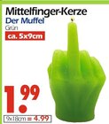 Mittelfinger-Kerze Angebote bei Wreesmann Cottbus für 1,99 €