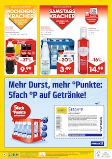 Coca Cola im Netto Marken-Discount Prospekt "DER ORT, AN DEM DU IMMER AUSGEZEICHNETE PREISE FINDEST." mit 6 Seiten (Krefeld)