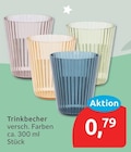 Trinkbecher im aktuellen budni Prospekt