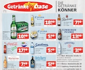 Aktueller Getränke Oase Prospekt mit Bier, "Aktuelle Angebote", Seite 1