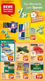 Aktueller REWE Prospekt mit Bier, "Dein Markt", Seite 1
