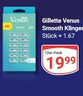 Smooth Klingen Angebote von Gillette Venus bei GLOBUS Nettetal für 19,99 €