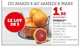 Promo Pomelo à 1,50 € dans le catalogue U Express à Port-en-Bessin-Huppain