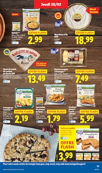 Promo Tarte dessert surgelée dans le catalogue Lidl du moment à la page 29