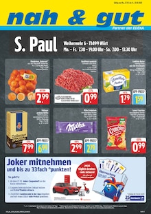 Aktueller nah und gut Prospekt für Dinkelsbühl und Ungebung,  Seiten zum blättern nah und gut Prospekt Wir lieben Lebensmittel! mit  Seiten in Dinkelsbühl und Umgebung