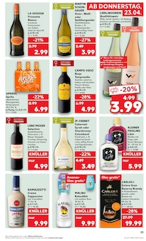 Likör im Kaufland Prospekt "KNÜLLER" mit 66 Seiten (Bielefeld)