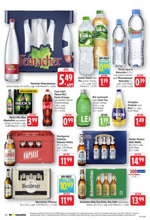 Coca Cola im aktuellen E center Prospekt (Schwäbisch Gmünd) Coca Cola im E center Prospekt "Aktuelle Angebote" mit 36 Seiten (Schwäbisch Gmünd)
