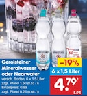 Mineralwasser im Angebot bei Netto Marken-Discount in Freiberg Mineralwasser Angebote von Gerolsteiner bei Netto Marken-Discount Freiberg für 4,79 €