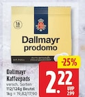 Kaffeepads von Dallmayr für 2,22 € bei EDEKA im Angebot Kaffeepads von Dallmayr im aktuellen EDEKA Prospekt