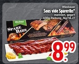 Sous vide Spareribs von Wiesbauer für 8,99 € bei EDEKA im Angebot Sous vide Spareribs von Wiesbauer im aktuellen EDEKA Prospekt